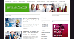 Desktop Screenshot of kopalniapracy.pl